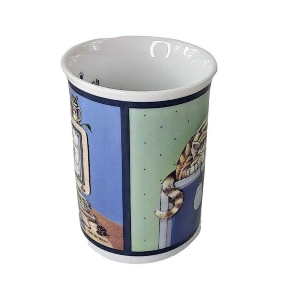 The Mouser and Party Time Danbury Mint Cat Mug Set by Gary Patterson - Picture 7 of 10